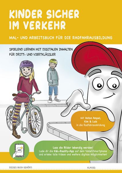 Radfahrausbildungsbuch mit digitalen Inhalten für die Kreisverkehrswacht Ludwigslust e.V
